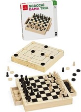 DAL NEGRO SCACCHI, DAMA E TRIA