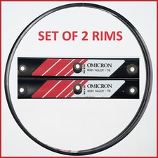 NOS CAMPAGNOLO OMICRON COPERTONCINO CERCHI 28" 700c 36H VINTAGE anni 80 VECCHIO BASSO PROFILO