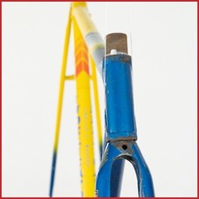 INDELICATO TELAIO ACCIAIO BICI CORSA STRADA VINTAGE CRONOMETRO 700 650