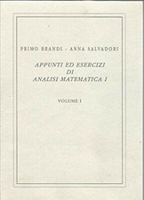 Appunti ed esercizi di analisi