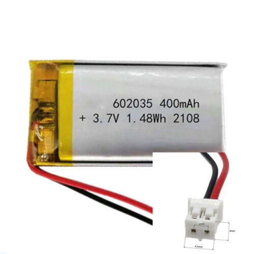 Rechargeable 400mah - rechargeable, 3.7v