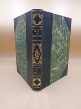 Guy de Maupassant : Le Horla Reliure demi maroquin Conard 1927