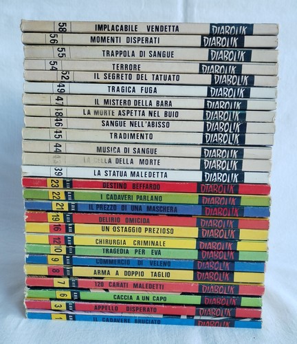 Lotto fumetti diabolik - 26,