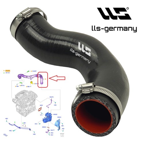 Tubo turbo intercooler - , per