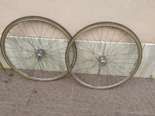 Ruote vintage flangia grande - vintage,