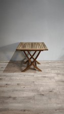 85143 Tavolo pieghevole da esterno in legno di teak
