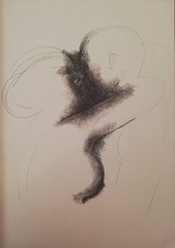 Emilio Greco - Disegno - Litografia, 1961