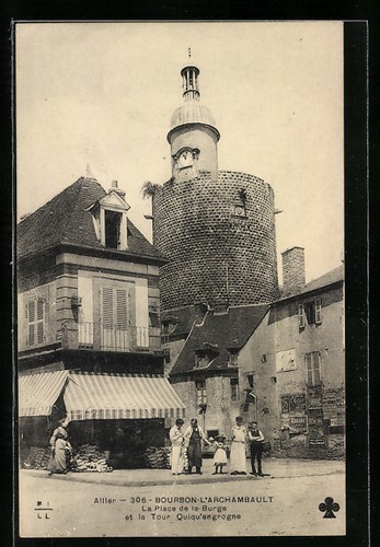 Cpa bourbon archambault - bourbon, l´archambault,
