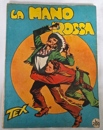 Tex mano rossa - rossa, non