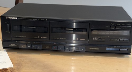 Pioneer w310 dual cassette - ,