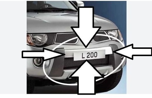 Mz313616 bull bar centrale - mz313616,
