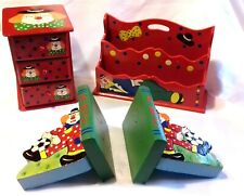 SET SCRIVANIA PER BAMBINI - IN LEGNO - PERFETTO