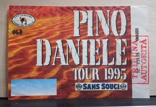 Biglietto tour 1995 pino - tour,