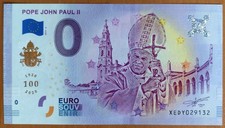 0 Euro ricordo PAPA GIOVANNI PAOLO II - STAMPA ORO XEDY 2019-2