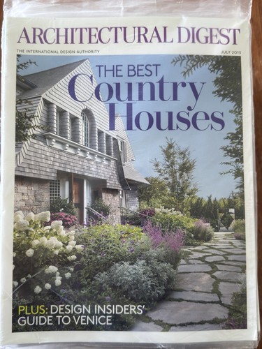 Architectural digest july 2015 - architectural,