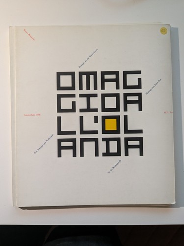 Omaggio all olanda 1986 - "omaggio, /