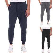Set 3 Pezzi Pantaloni Tuta Uomo Invernali Pantalone Cotone Felpato Sport VEQUE