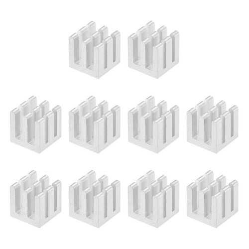 10x10x10mm argentato - 10x10x10mm,