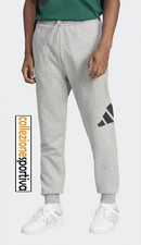 PANTALONI UOMO ADIDAS ESSENTIALS BIG LOGO - IN6143 - col. grigio/nero
