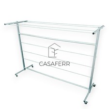 Stendino con Ruote Smontabile - Stendibiancheria per Giardino  Assemblabile