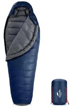 Naturehike Sacco a pelo a mummia ultraleggero 650FP Sacco a pelo da campeggio...