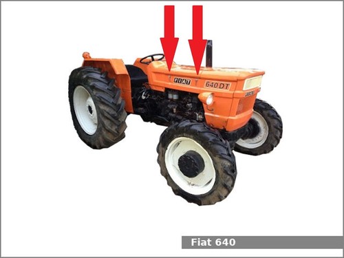 Trattore agricolo fiat 640 - fiat, om