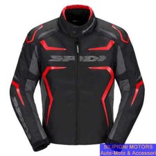 SPIDI H2OUT RACE -EVO D285 Giacca Moto Racing Impermeabile Colore 021 Nero/Rosso