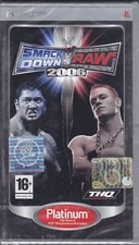 PSP PlayStation SMACK DOWN vs RAW 2006 nuovo italiano Custodia Case Umd