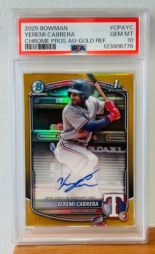 2025 bowman yeremi - bowman, cabrera