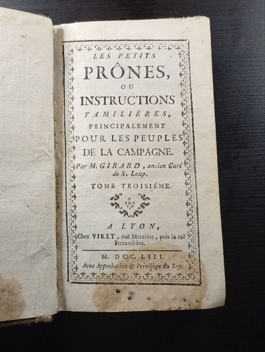 Piccoli prônes istruzioni - i, o