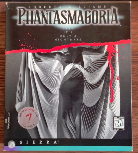 Phantasmagoria 7 cd - 7, cd-rom