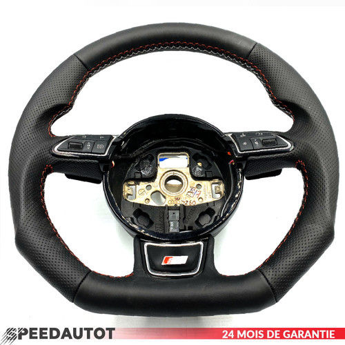 Line volante pelle nera - volante,