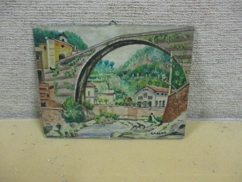 Quadro dipinto olio g - -,