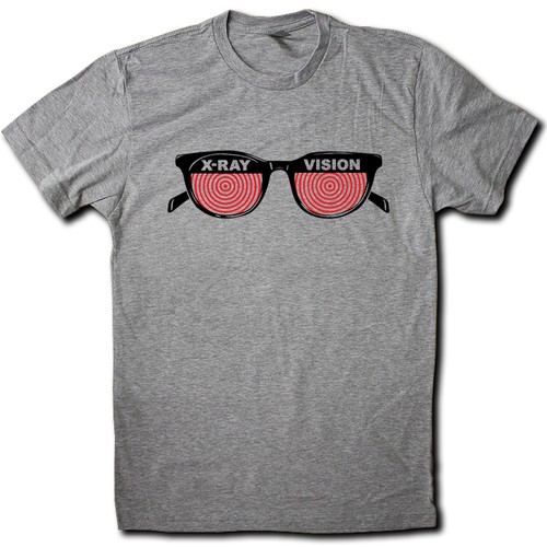 Shirt retro ray vision - retro, x-ray
