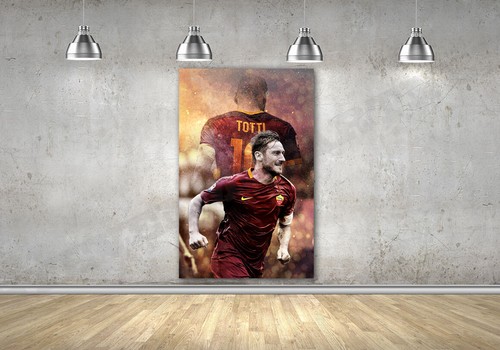 Totti poster roma stampa - totti,