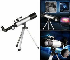 F.36050 Set telescopio riflettore astronomico con mirino monoculare treppiedi