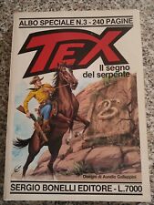 Tex Il Segno Del Serpente Albo