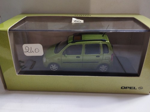 Minichamps opel agila verde - minichamps,