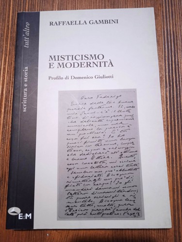 Misticismo modernità - "misticismo, modernità"
