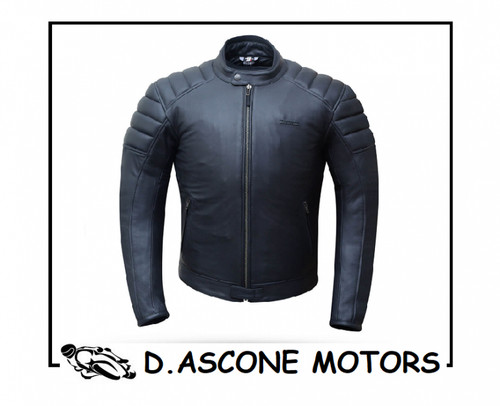 Giacca pelle nera deewar - nera,