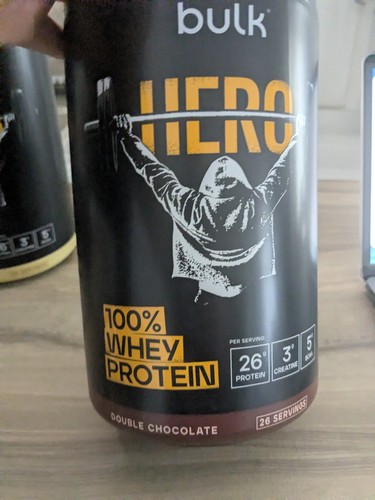 Bulk hero 100 whey proteine - bulk, 100%