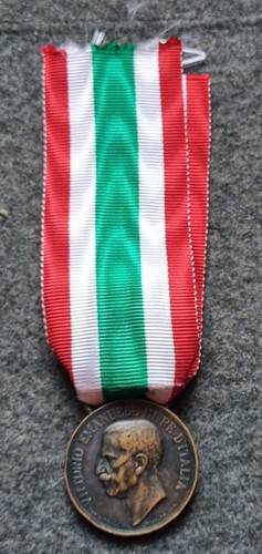 Medaglia regno italia - medaglia, i^