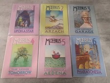 Moebius graphic novel 1-6