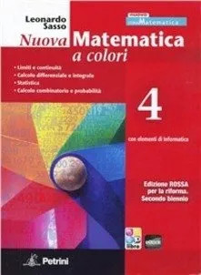 Nuova matematica colori - matematica, rossa