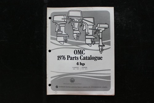 Omc 1976 parts catalogue - omc,