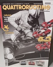 Quattroruotine numero 232 del 2002 rivista modellismo domus auto in miniatura