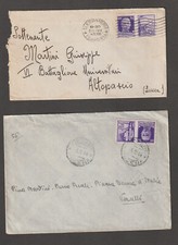 1942 2 BUSTE PROPAGANDA GUERRA