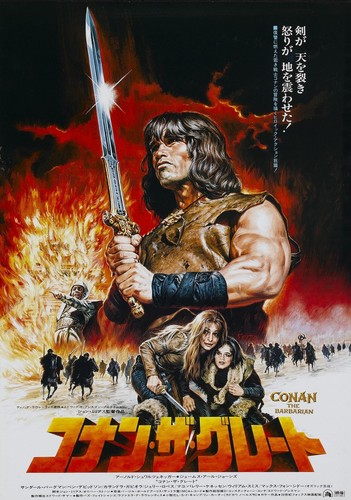 Conan barbaro locandina - barbaro,