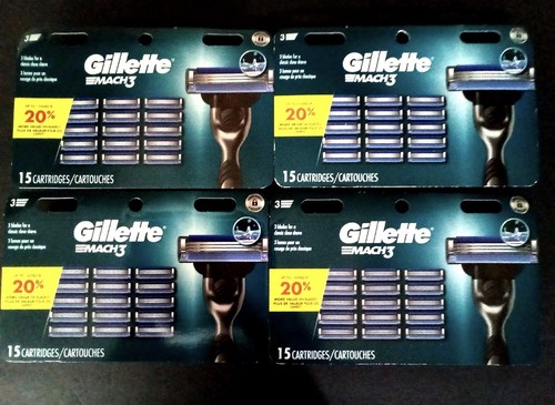 60xgillette mach3 cartucce - mach3,