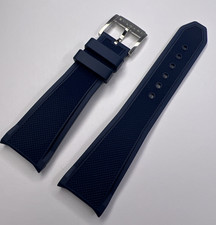 Cinturino Bulgari in gomma blu